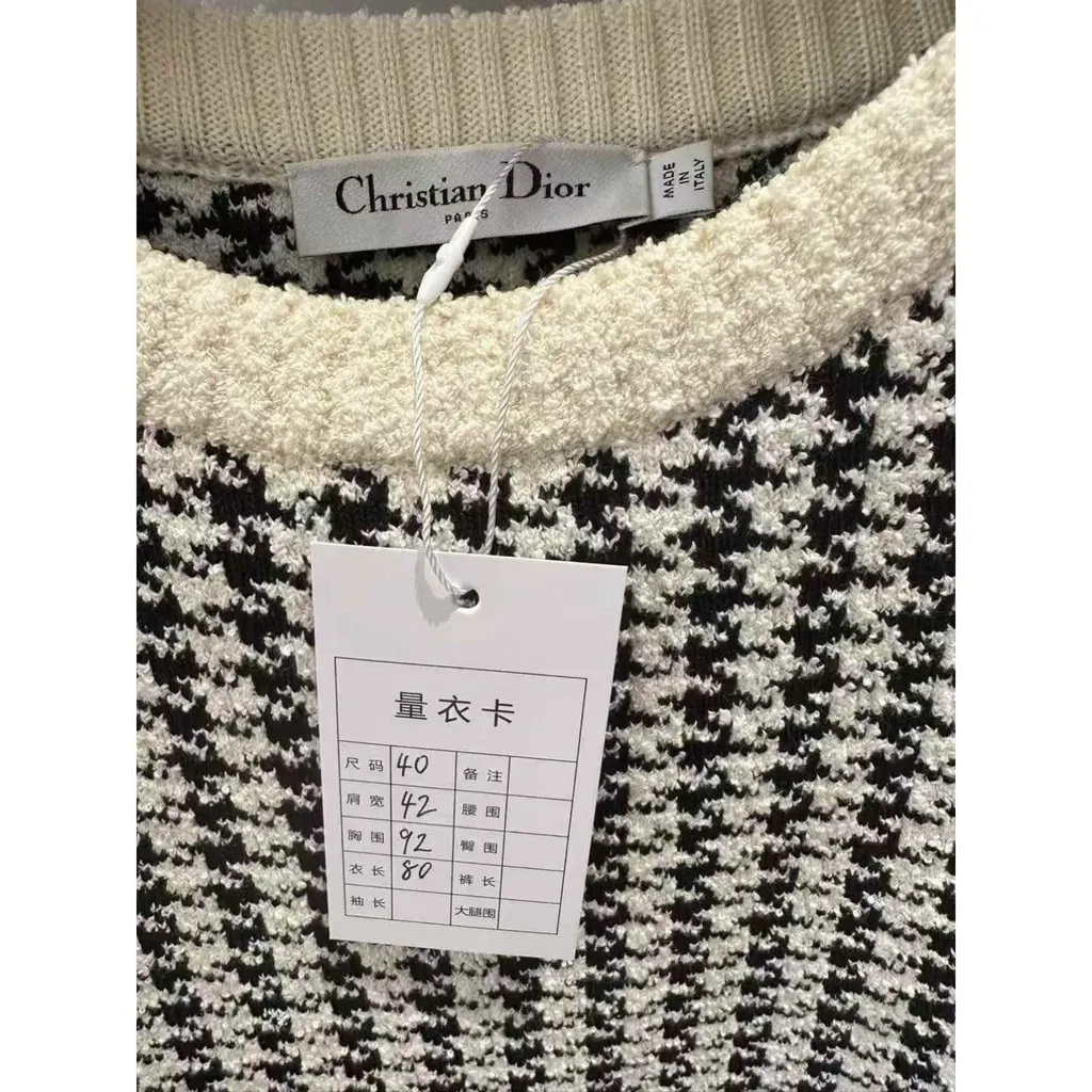 Dior Cotton Dress MultiColor Cotton Very good - Model View