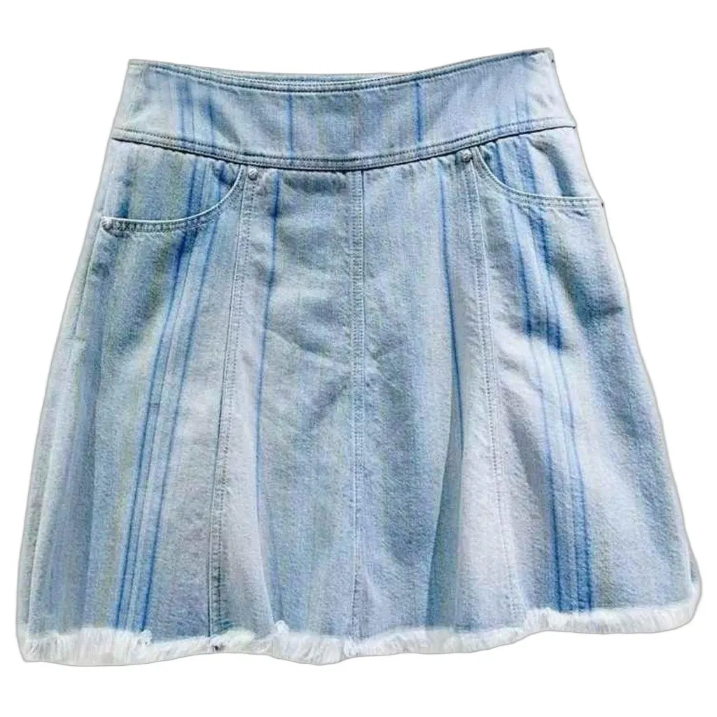 Chanel Cotton Skirt MultiColor Cotton Very good - Front View