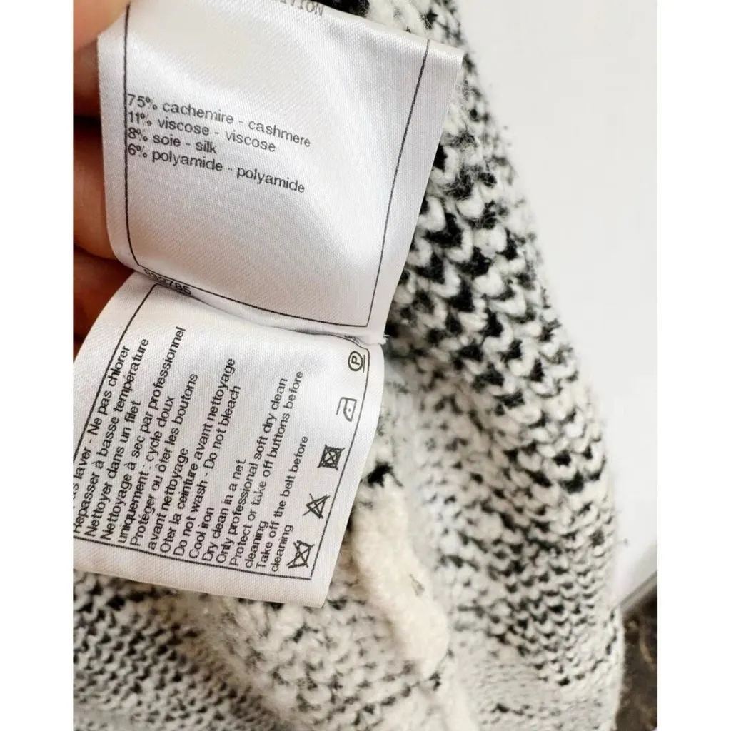 Chanel Cashmere Coat MultiColor Cashmere Very good - Box View