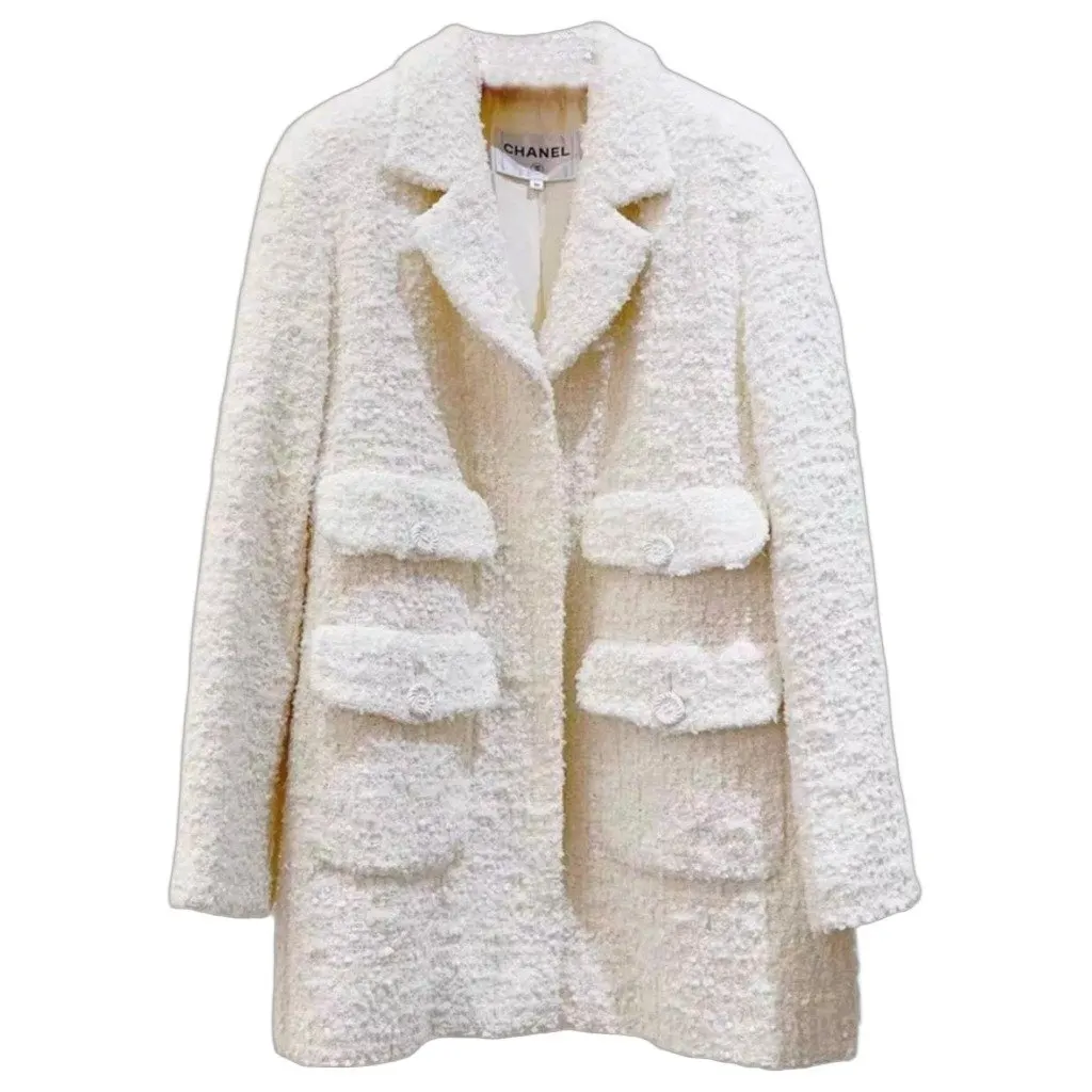 Chanel La Petite Veste Noire Tweed Jacket MultiColor Tweed Very good - Front View