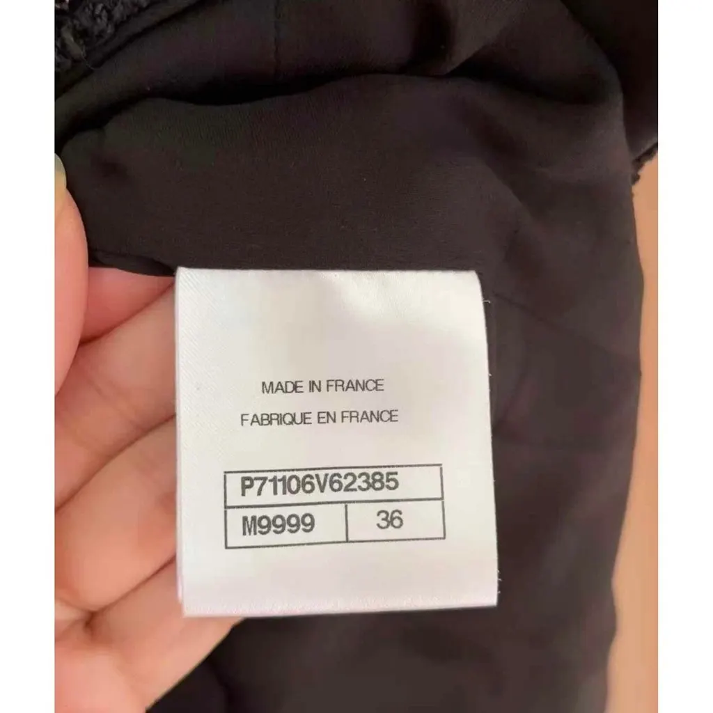 Chanel La Petite Veste Noire Tweed Jacket MultiColor Tweed Never worn, with tag - Box View