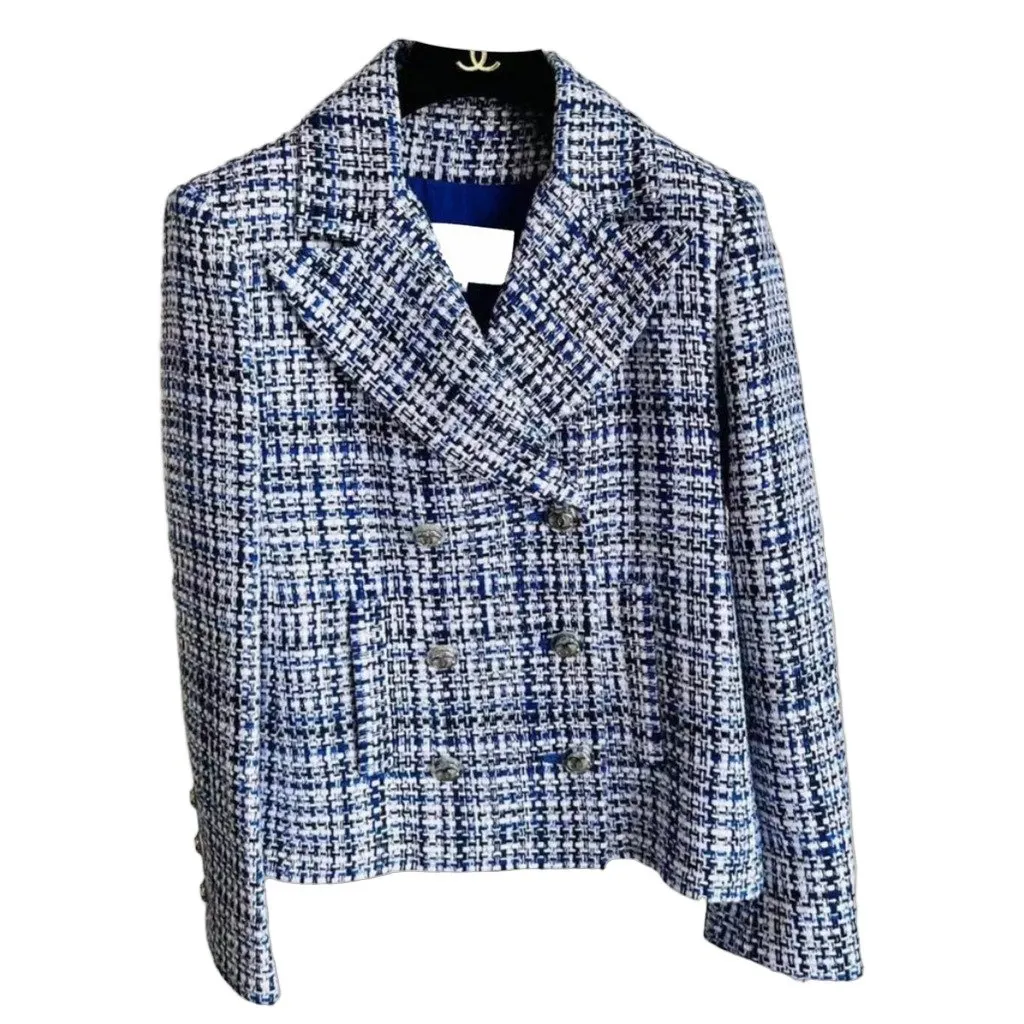 Chanel La Petite Veste Noire Tweed Jacket MultiColor Tweed Very good - Front View