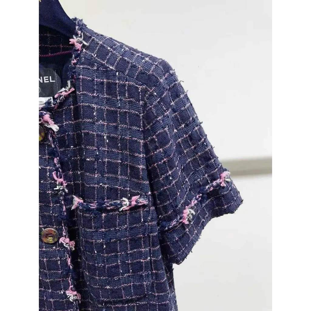 Chanel La Petite Veste Noire Tweed Jacket MultiColor Tweed Very good - Inside View