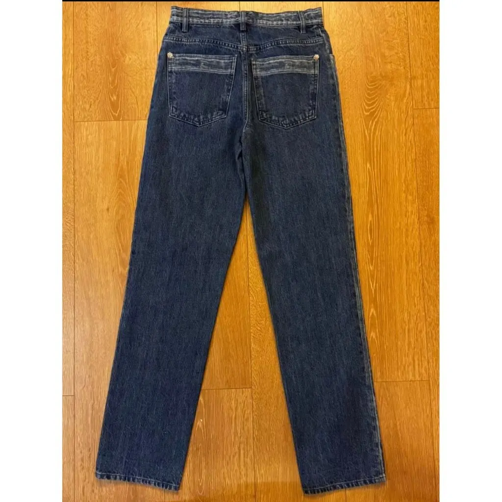 Chanel Cotton Jeans MultiColor Cotton Very good - Back View