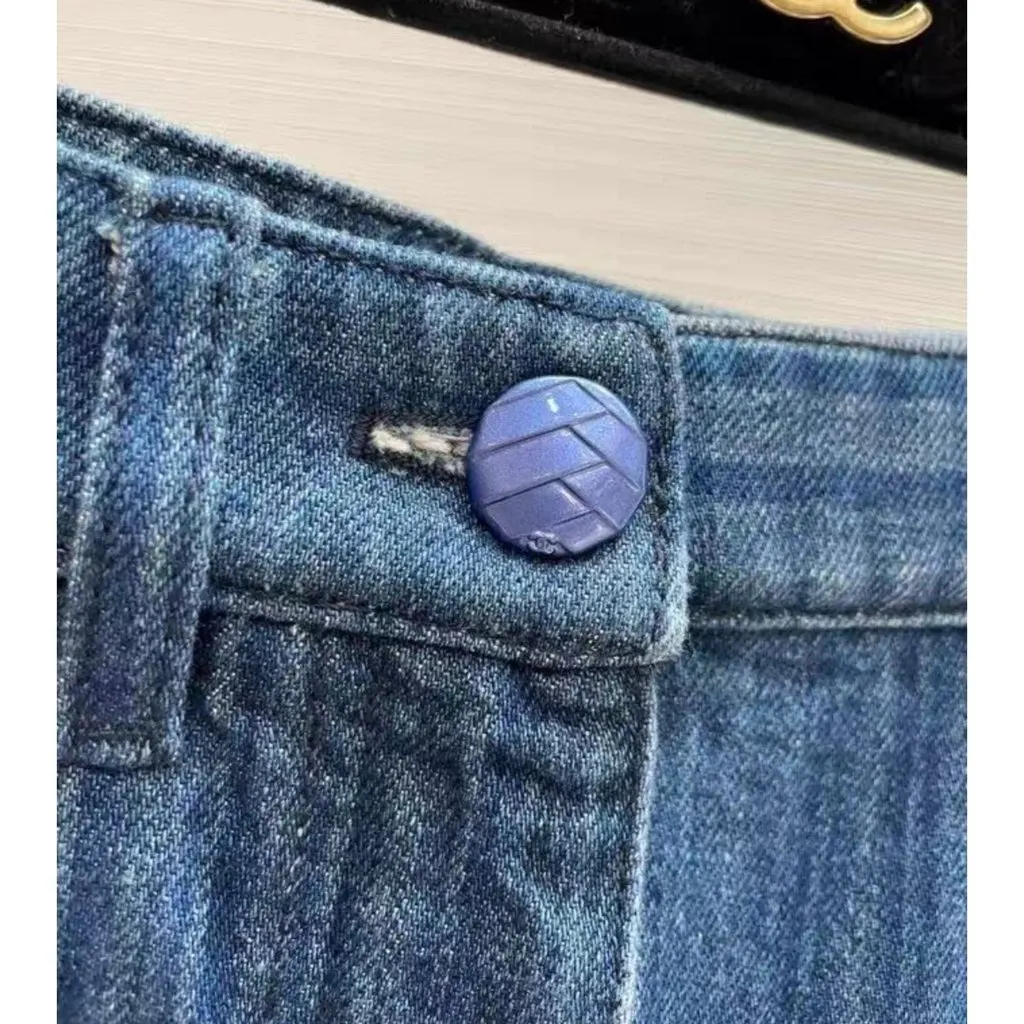 Chanel Cotton Shorts MultiColor Cotton Very good - Inside View