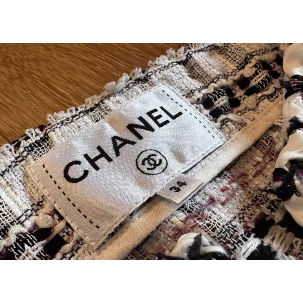 Chanel Polyester Dress MultiColor Polyester Very good - Inside View