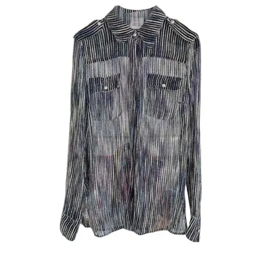 Chanel Cotton Top MultiColor Cotton Very good - Front View