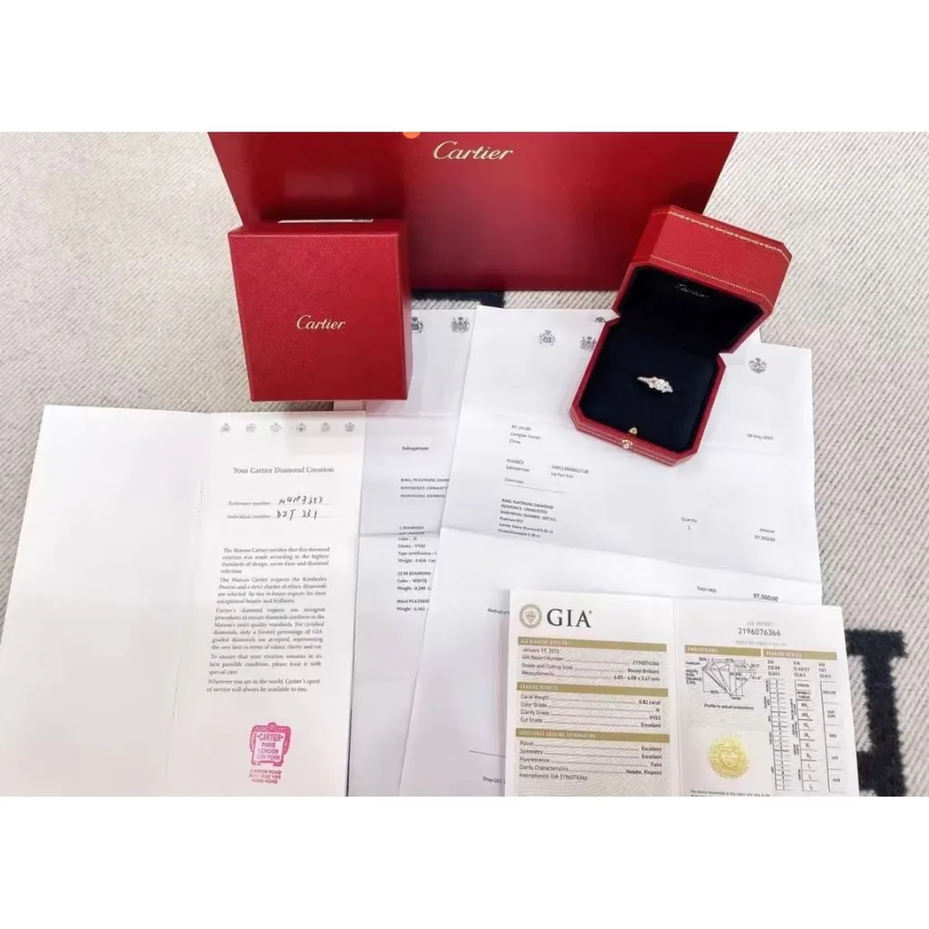 Cartier Ballerine Ring MultiColor Very good - Box View