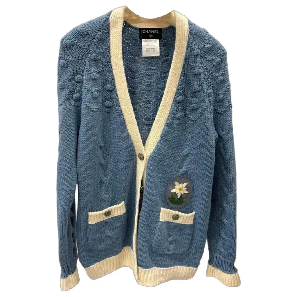 Chanel Wool Knitwear MultiColor Wool Very good - Front View