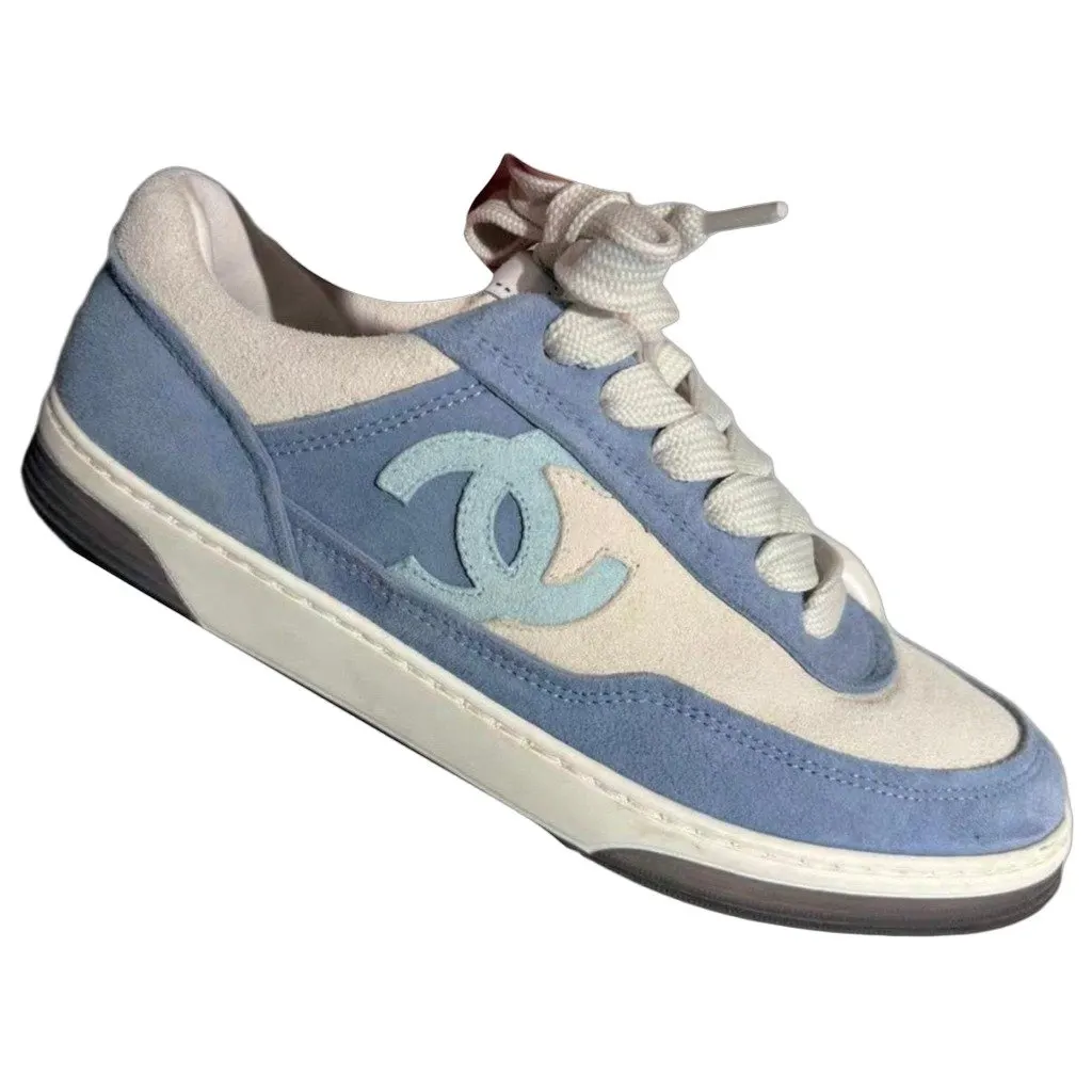 Chanel Leather Sneakers MultiColor Leather Very good - Front View