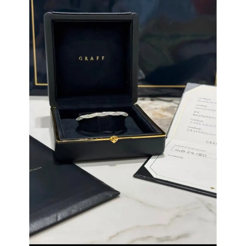 Graff White Gold Bracelet MultiColor White Gold Very good - Box View