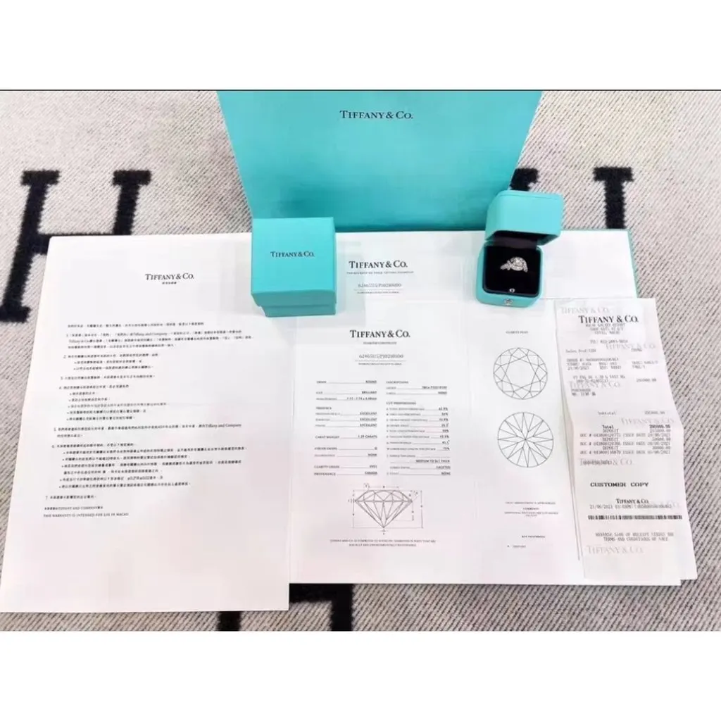 Tiffany & Co Ring MultiColor Very good - Back View