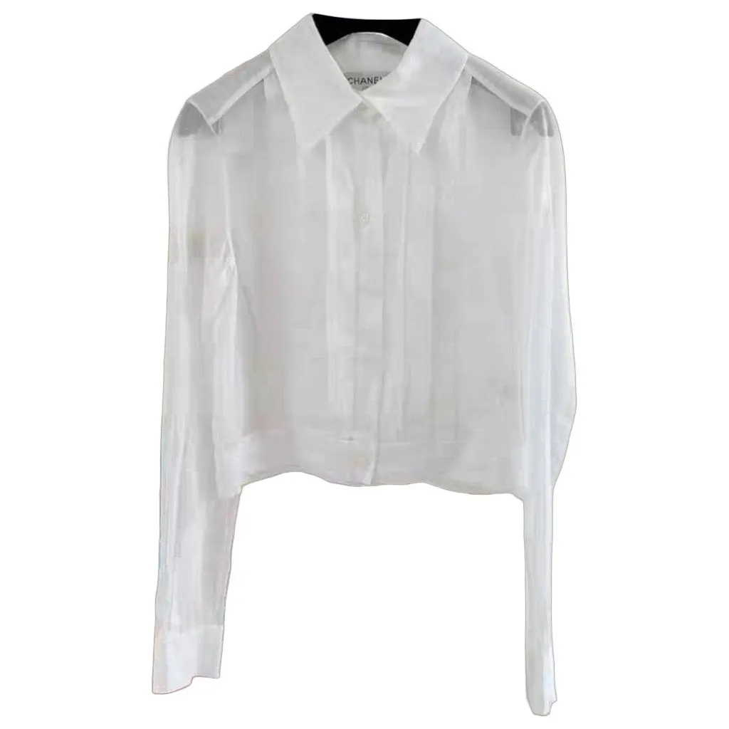 Chanel Cotton Top MultiColor Cotton Very good - Front View