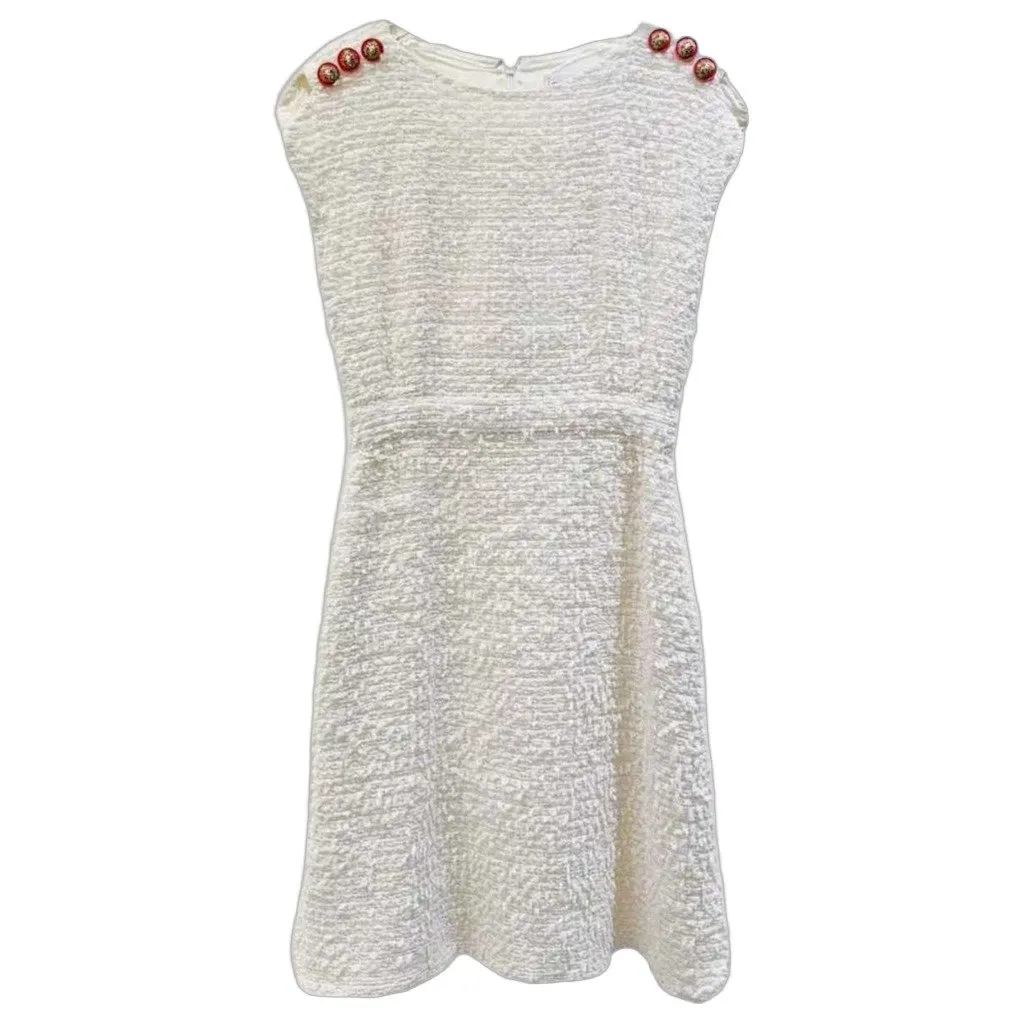 Chanel Viscose Dress MultiColor Viscose Very good - Front View