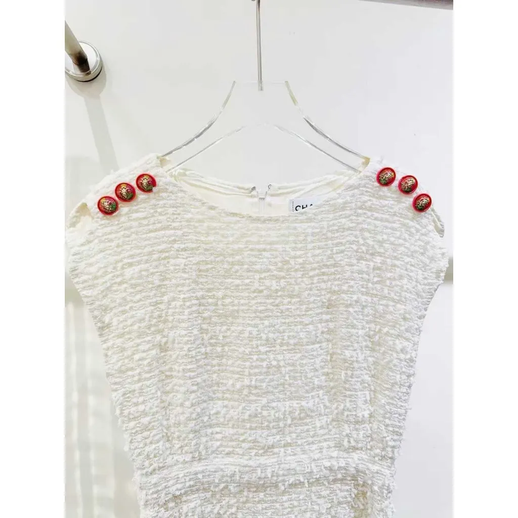 Chanel Viscose Dress MultiColor Viscose Very good - Back View