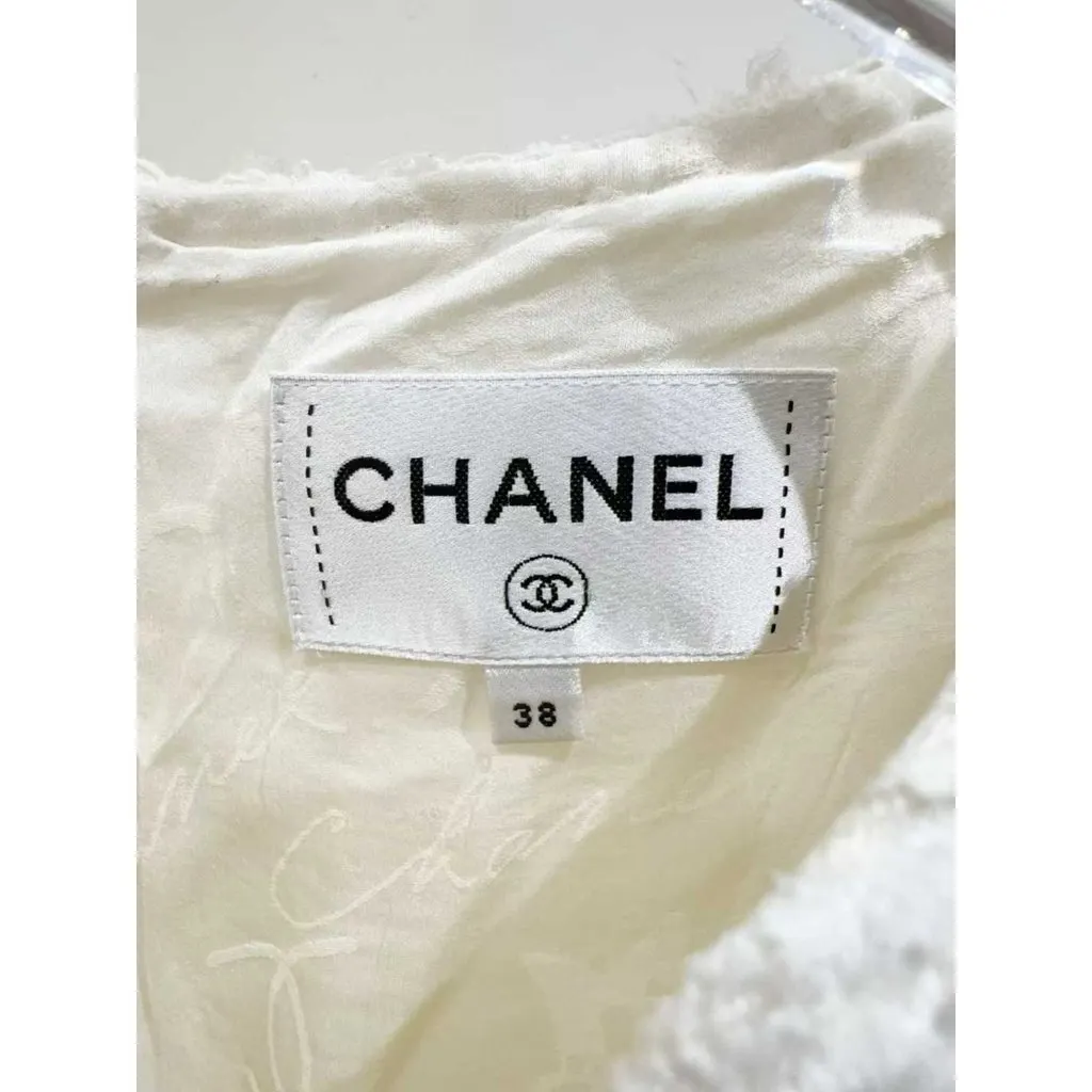 Chanel Viscose Dress MultiColor Viscose Very good - Model View