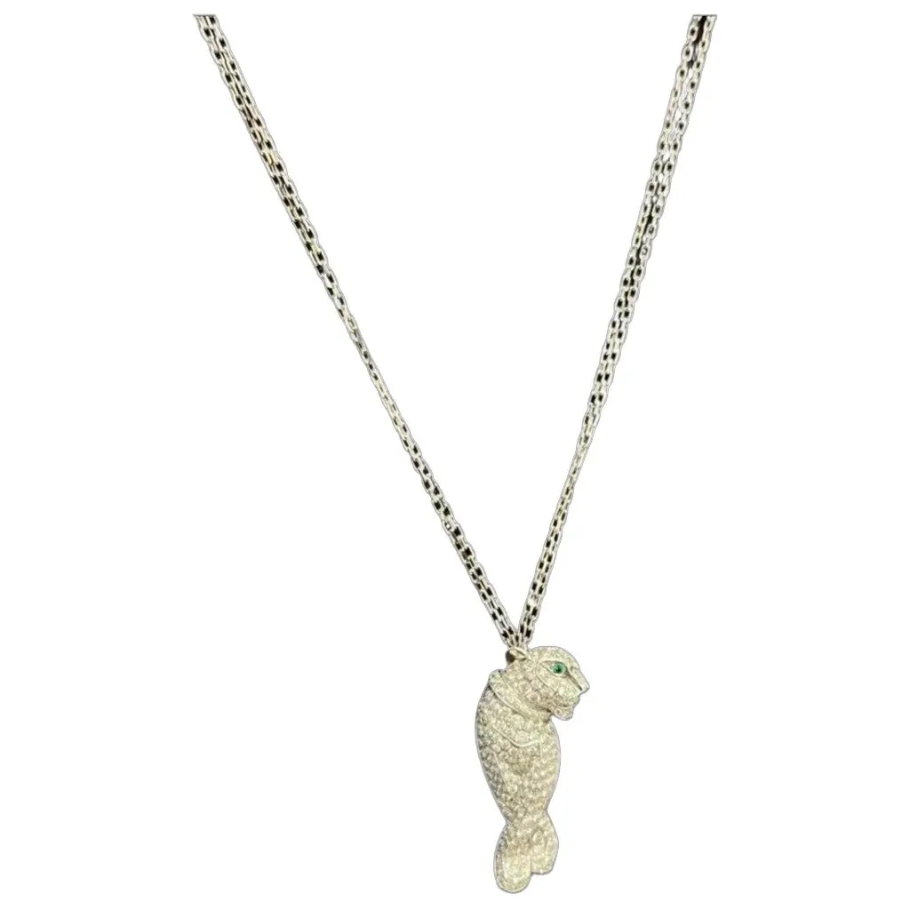 Cartier Panthère Necklace MultiColor Lace Very good - Front View