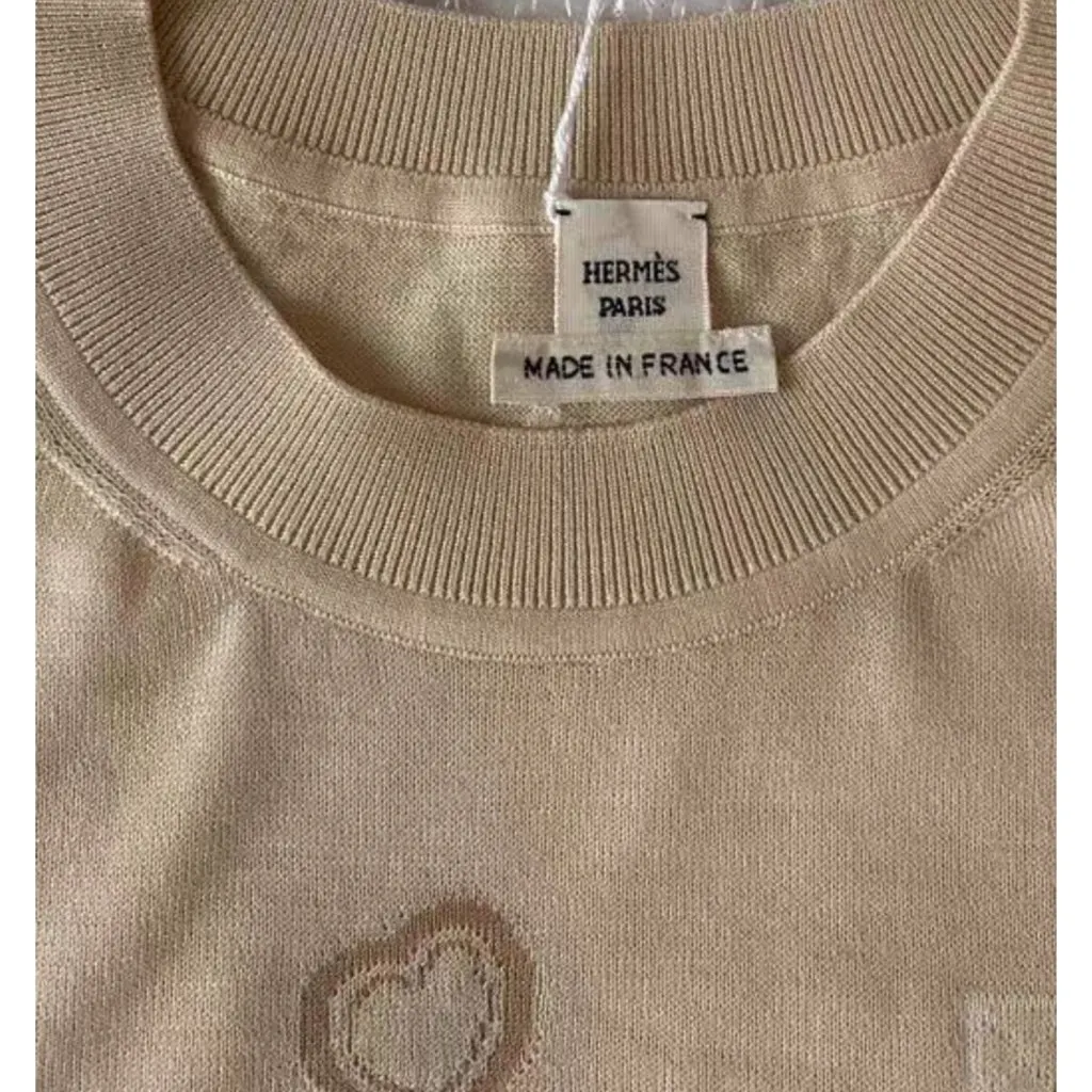Hermes Twillaine Wool Knitwear MultiColor Wool Very good - Back View