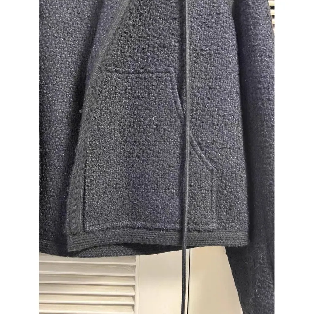 Celine Black Wool Jacket Black Wool Very good - Box View