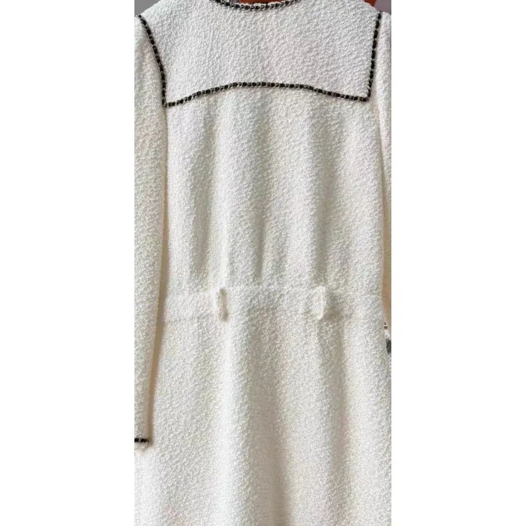 Chanel Viscose Dress MultiColor Viscose Very good - Inside View