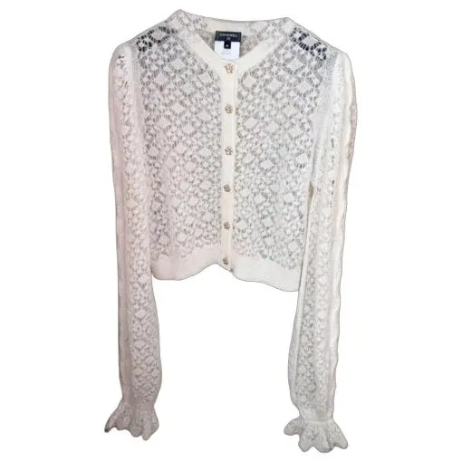Chanel Wool Knitwear MultiColor Wool Very good - Front View