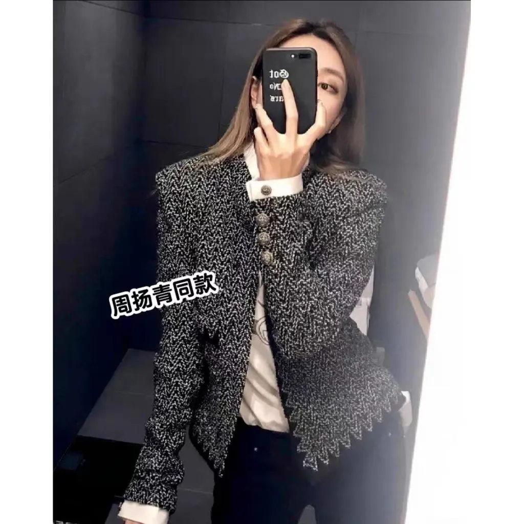 Chanel La Petite Veste Noire Wool Jacket MultiColor Wool Never worn, with tag - Inside View