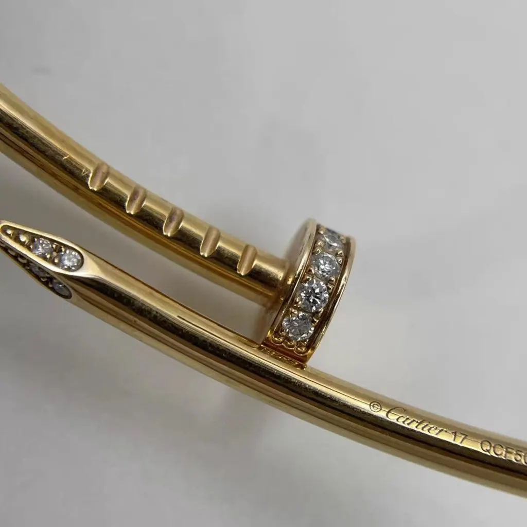 Cartier Juste Un Clou PM Pink Gold Bracelet MultiColor Very good - Back View