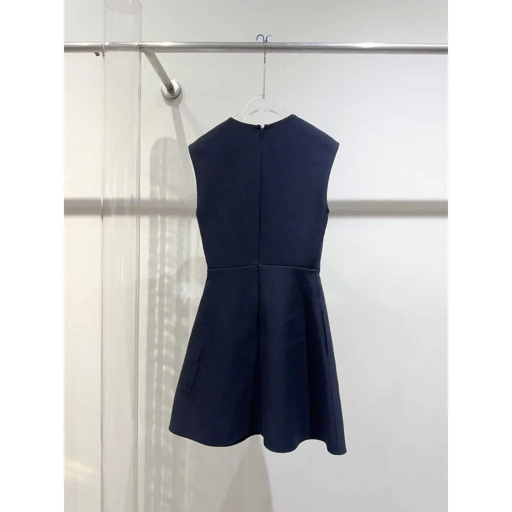 Dior Wool Dress MultiColor Wool Never worn, with tag - Back View