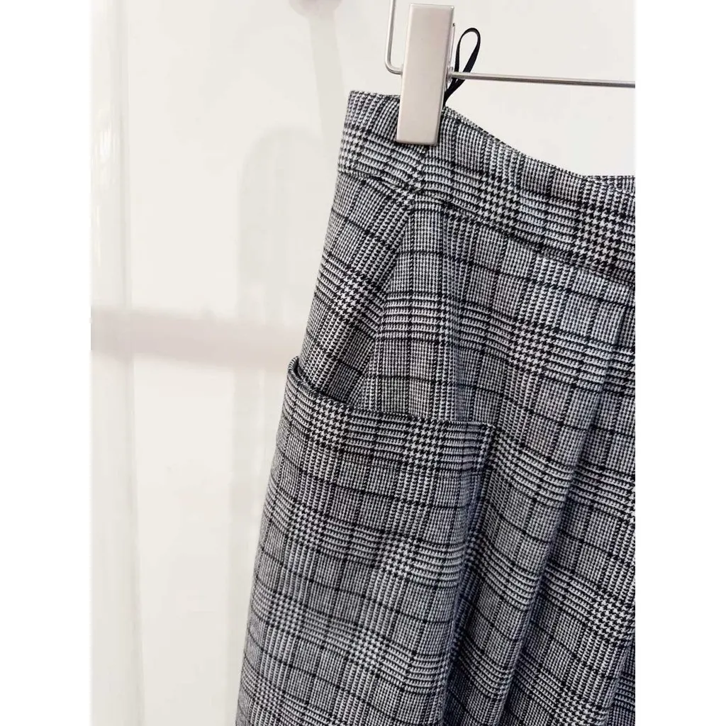 Celine Wool Skirt MultiColor Wool Never worn, with tag - Back View