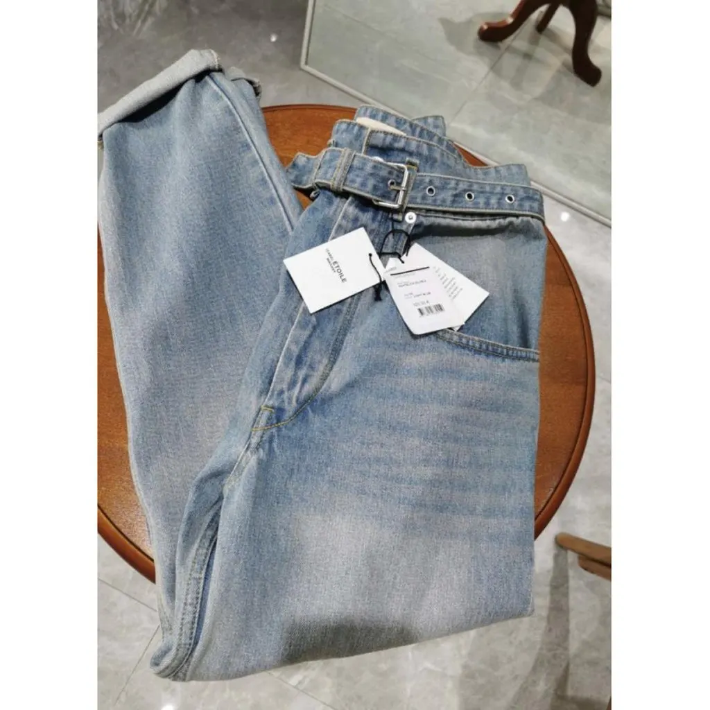 Isabel Marant Etoile Blue Denim - Jeans Blue Denim Never worn, with tag - Back View