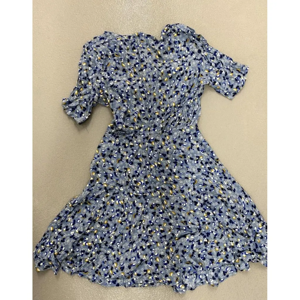 Sessùn Blue Synthetic Dress Blue Very good - Back View