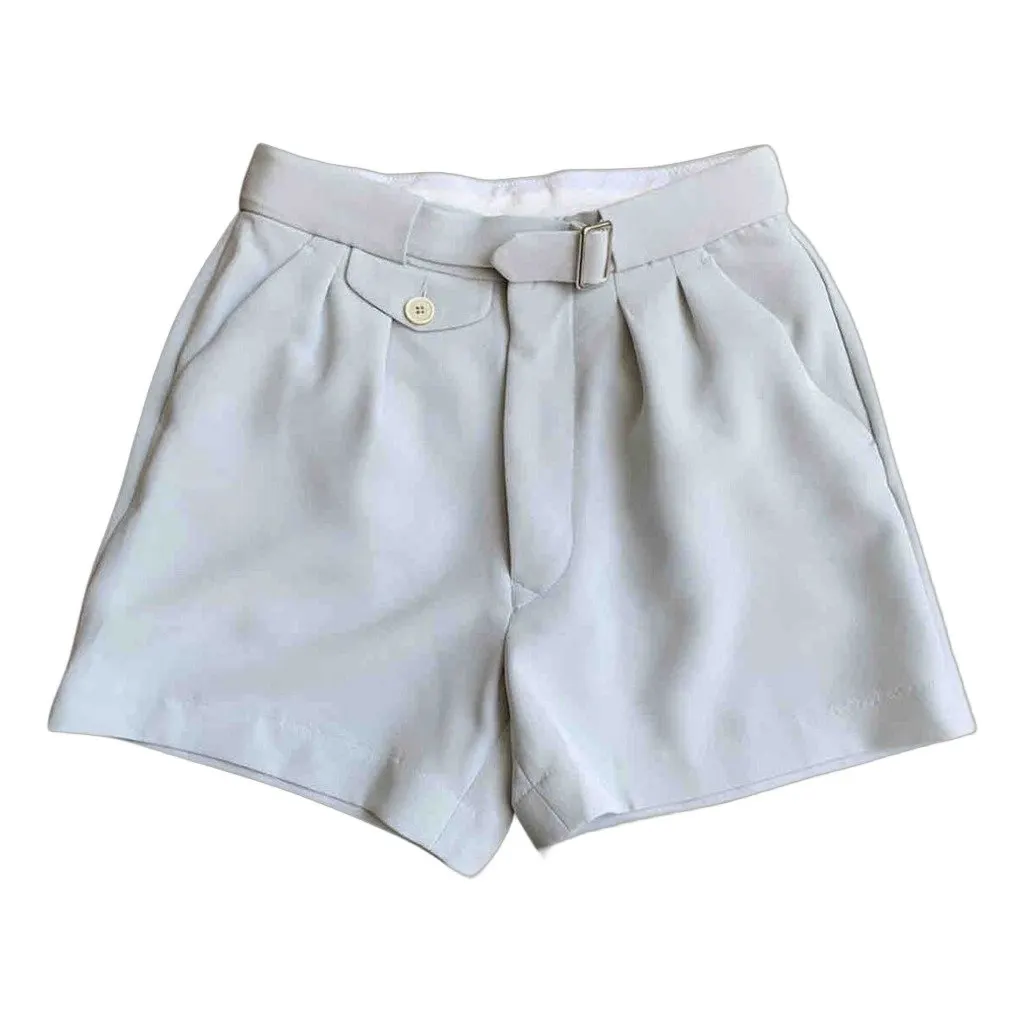 Maison Margiela Purple Cotton Shorts Purple Cotton Very good - Front View