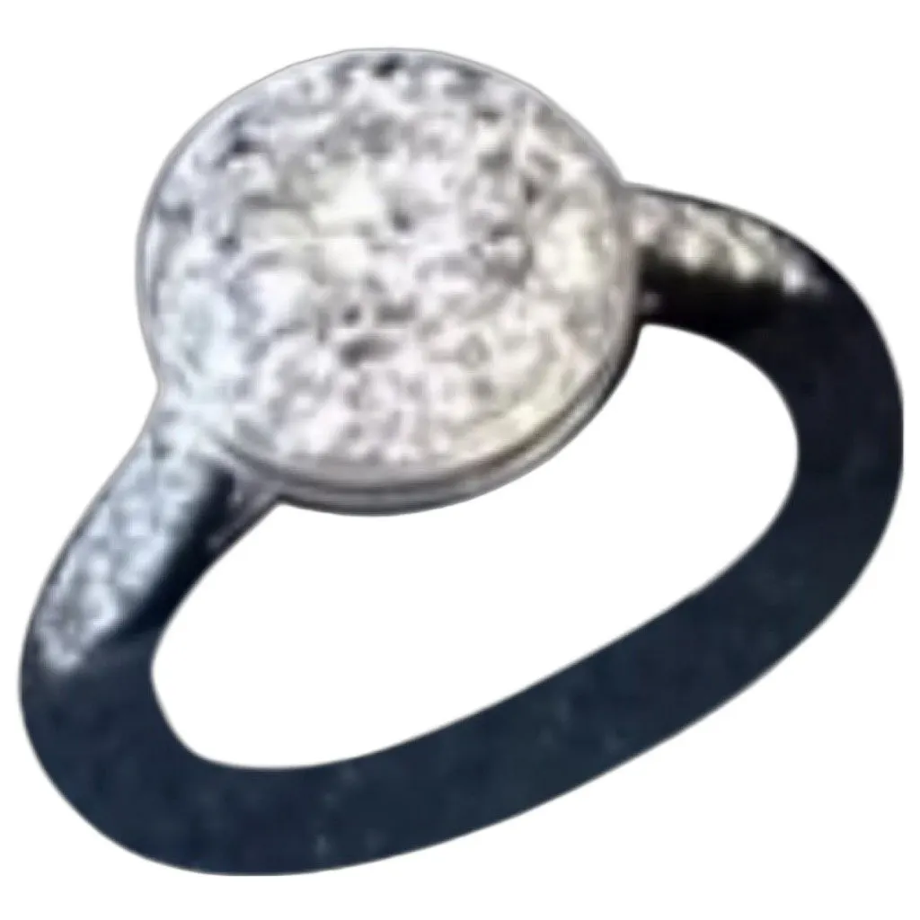 Van Cleef & Arpels Silver Platinum Ring Silver Platinum Very good - Front View