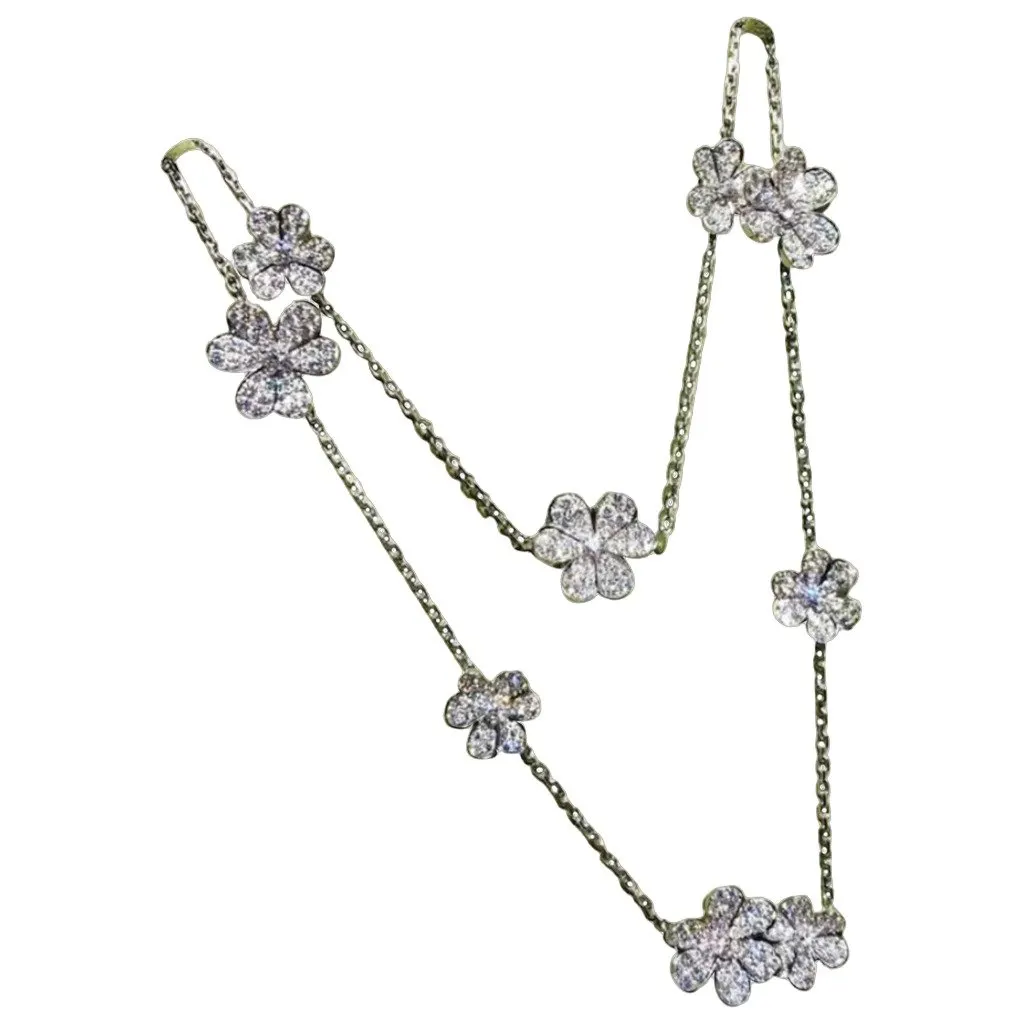 Van Cleef & Arpels Frivole Necklace MultiColor Lace Very good - Front View