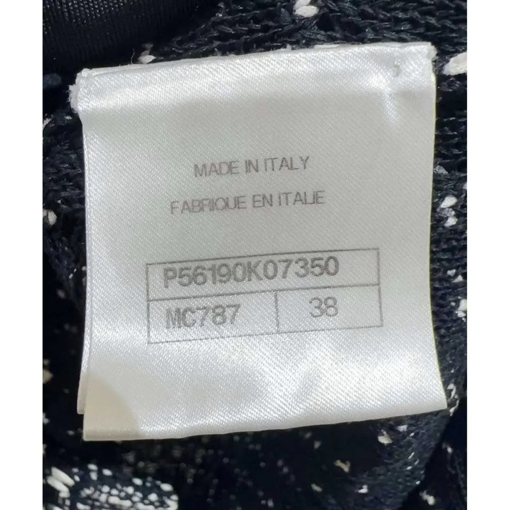 Chanel Black Polyester Top Black Polyester Never worn, with tag - Box View