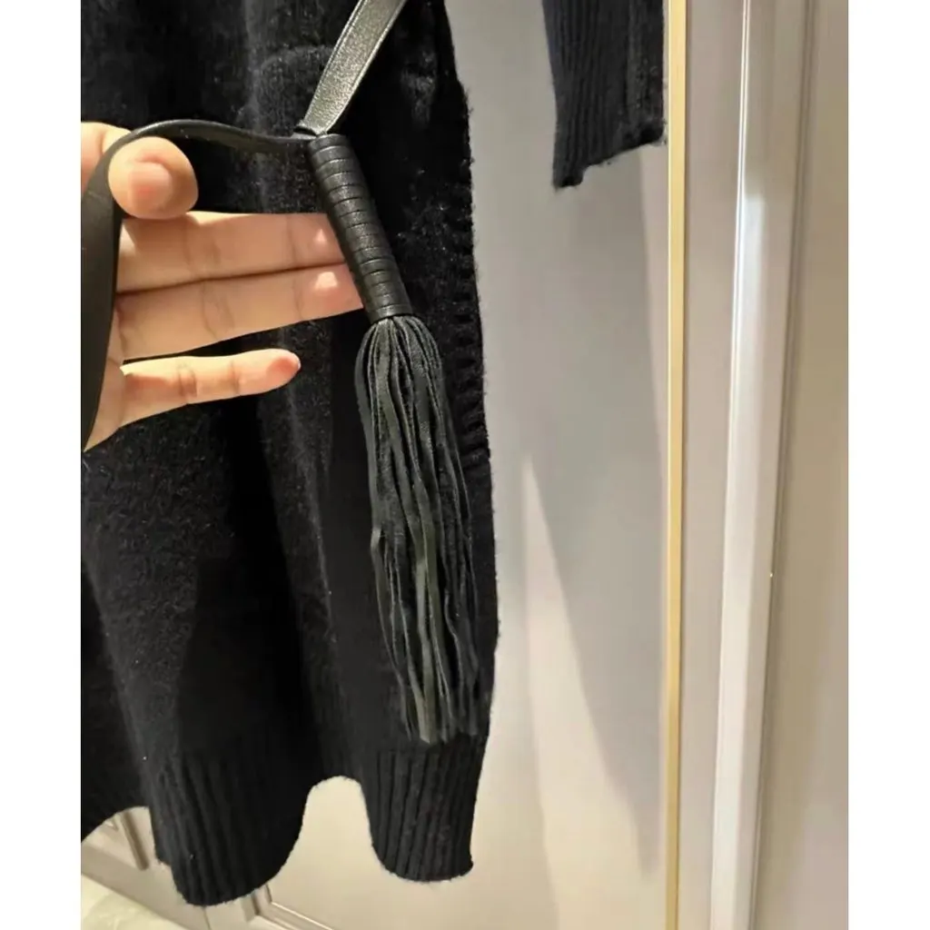 Hermes Black Cashmere Dress Black Cashmere Very good - Box View
