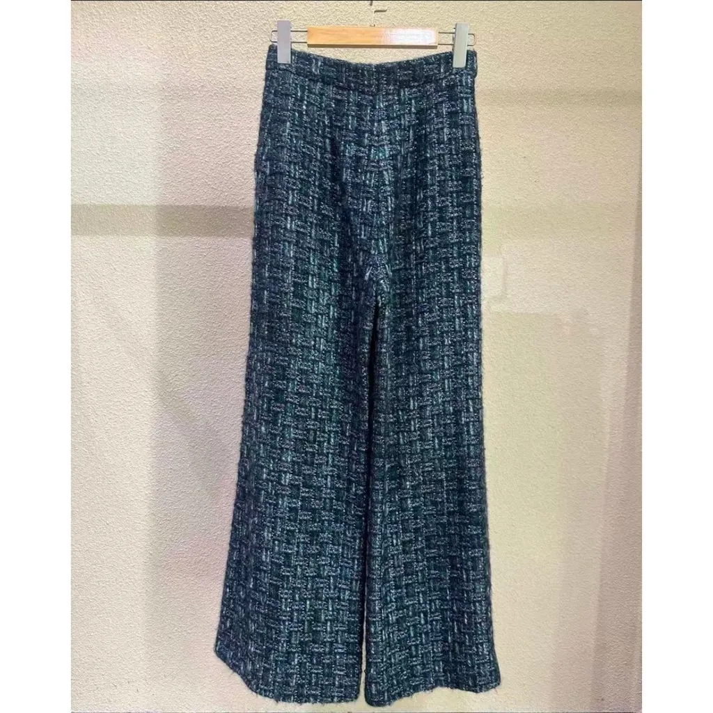 Chanel Cashmere Trousers MultiColor Cashmere Very good - Back View