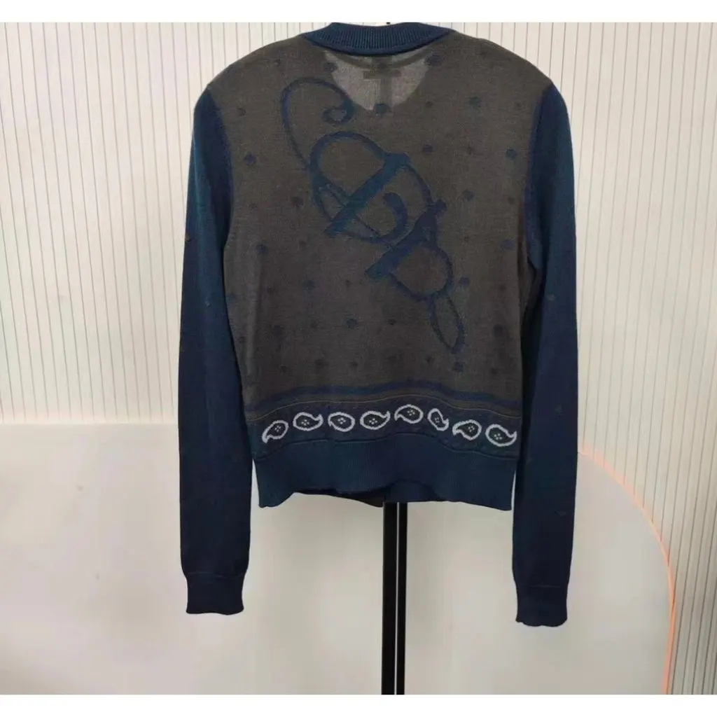 Hermes Twillaine Cashmere Knitwear MultiColor Cashmere Very good - Back View