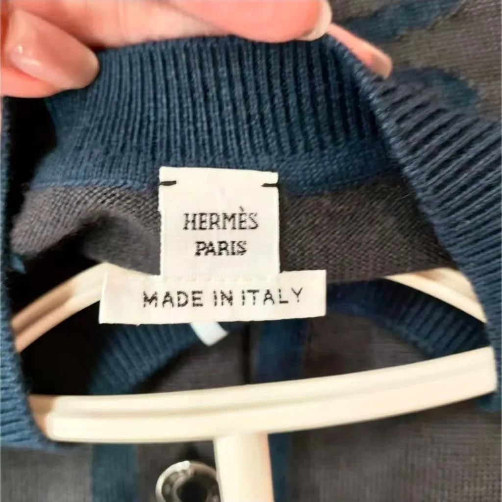 Hermes Twillaine Cashmere Knitwear MultiColor Cashmere Very good - Inside View