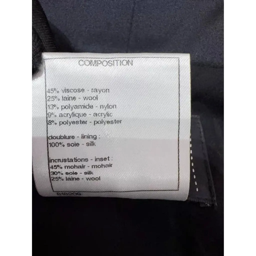 Chanel Tweed Dress MultiColor Tweed Very good - Model View