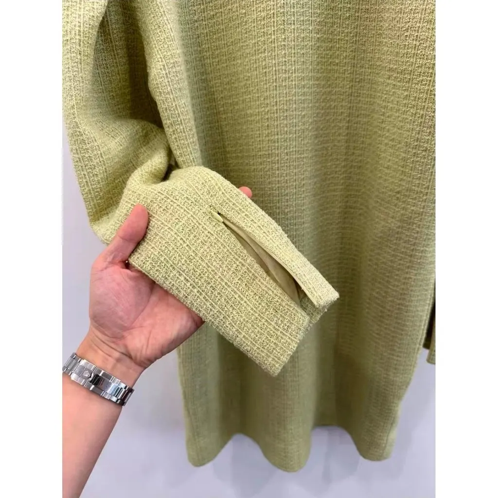Chanel Wool Dress MultiColor Wool Very good - Model View