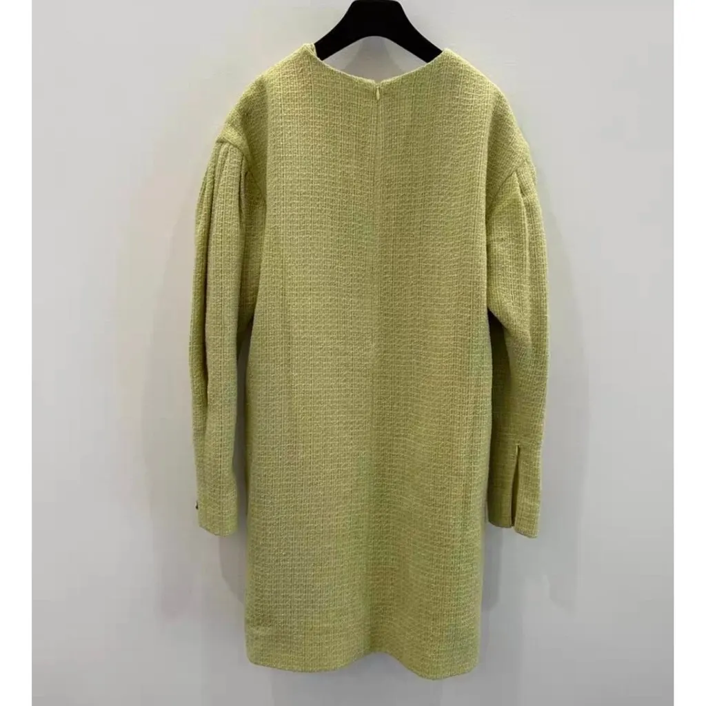 Chanel Wool Dress MultiColor Wool Very good - Box View