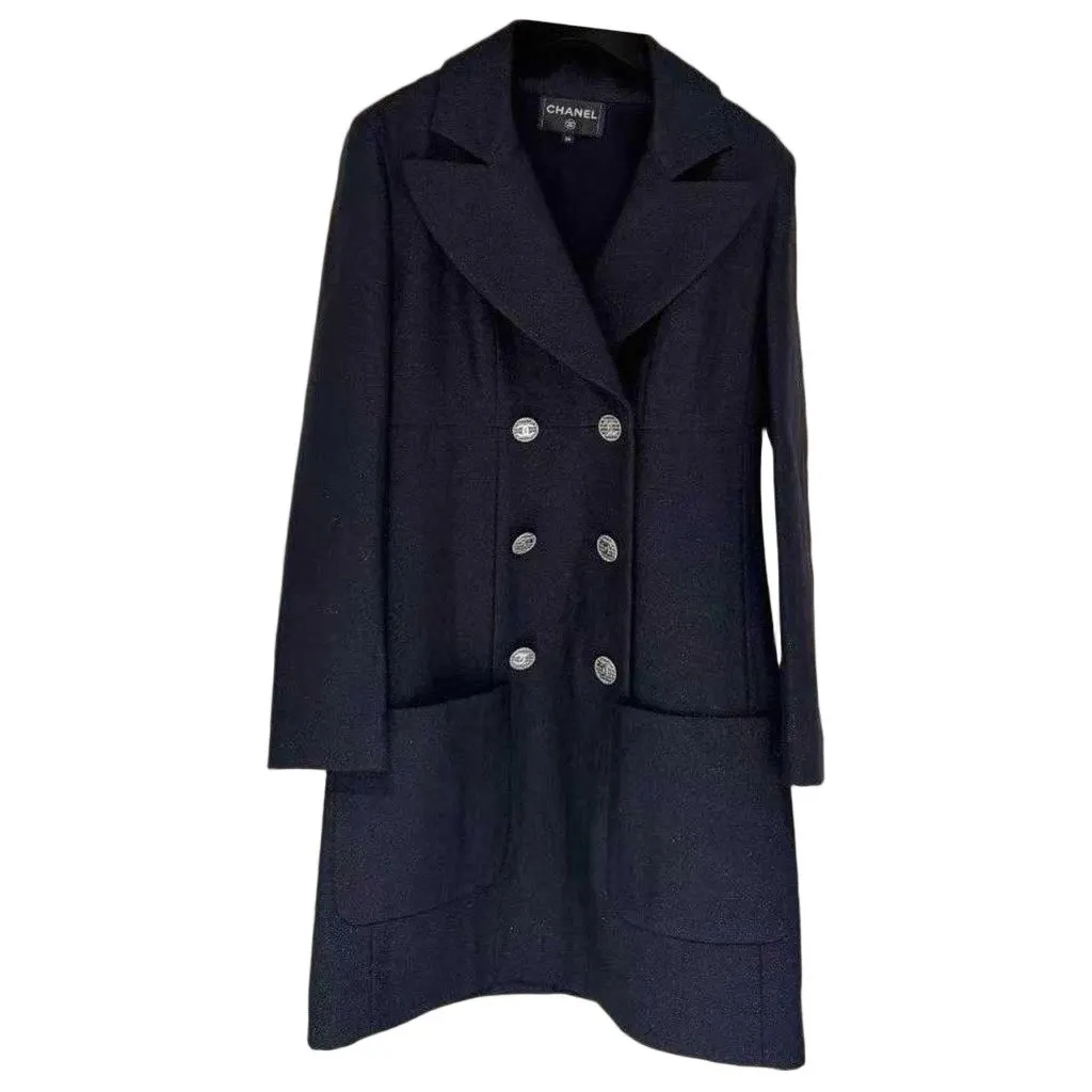 Chanel La Petite Veste Noire Tweed Jacket MultiColor Tweed Very good - Front View