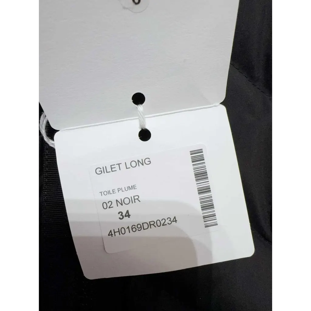 Hermes Black Polyester Coat Black Polyester Never worn, with tag - Box View