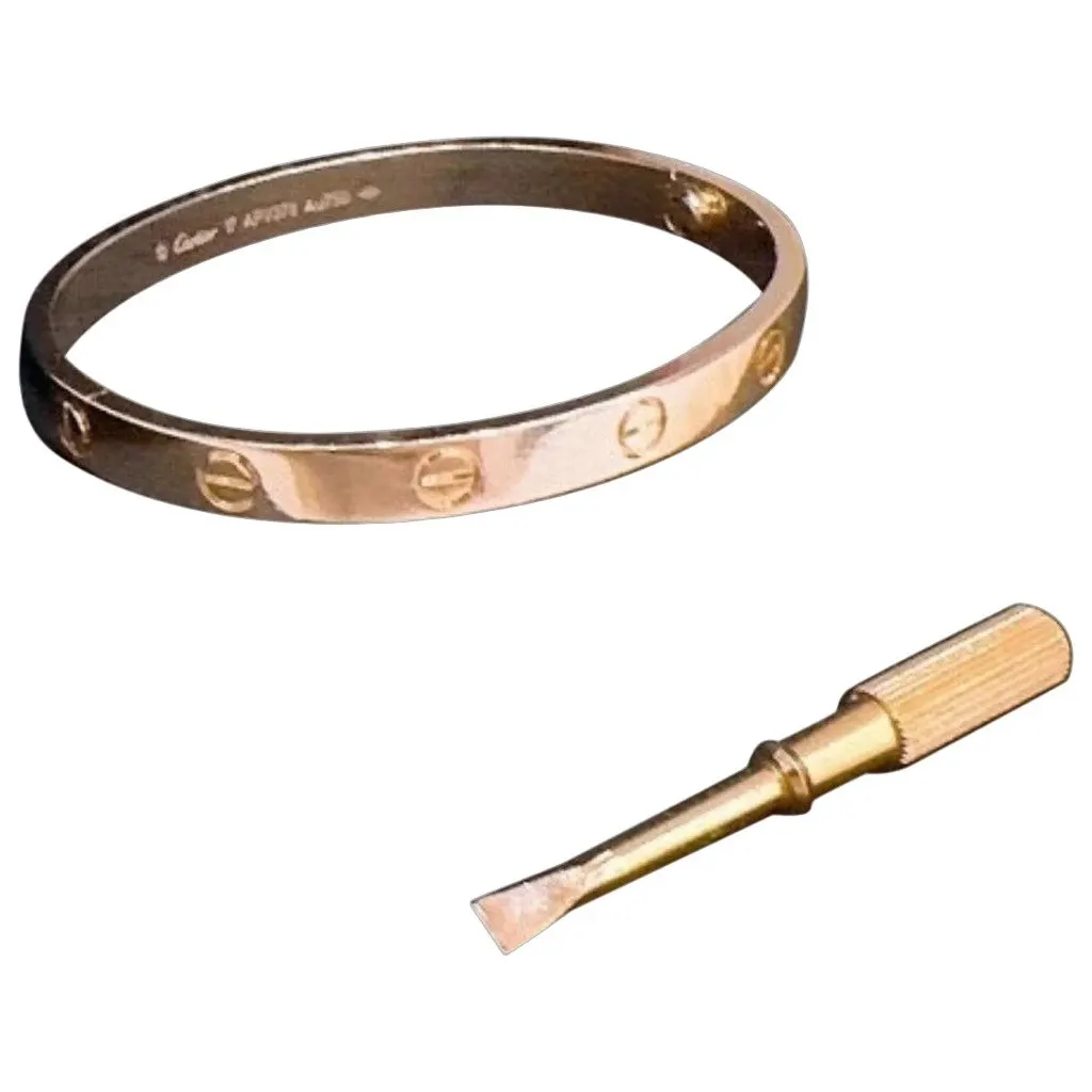 Cartier Love Pink Gold Bracelet MultiColor Very good - Front View
