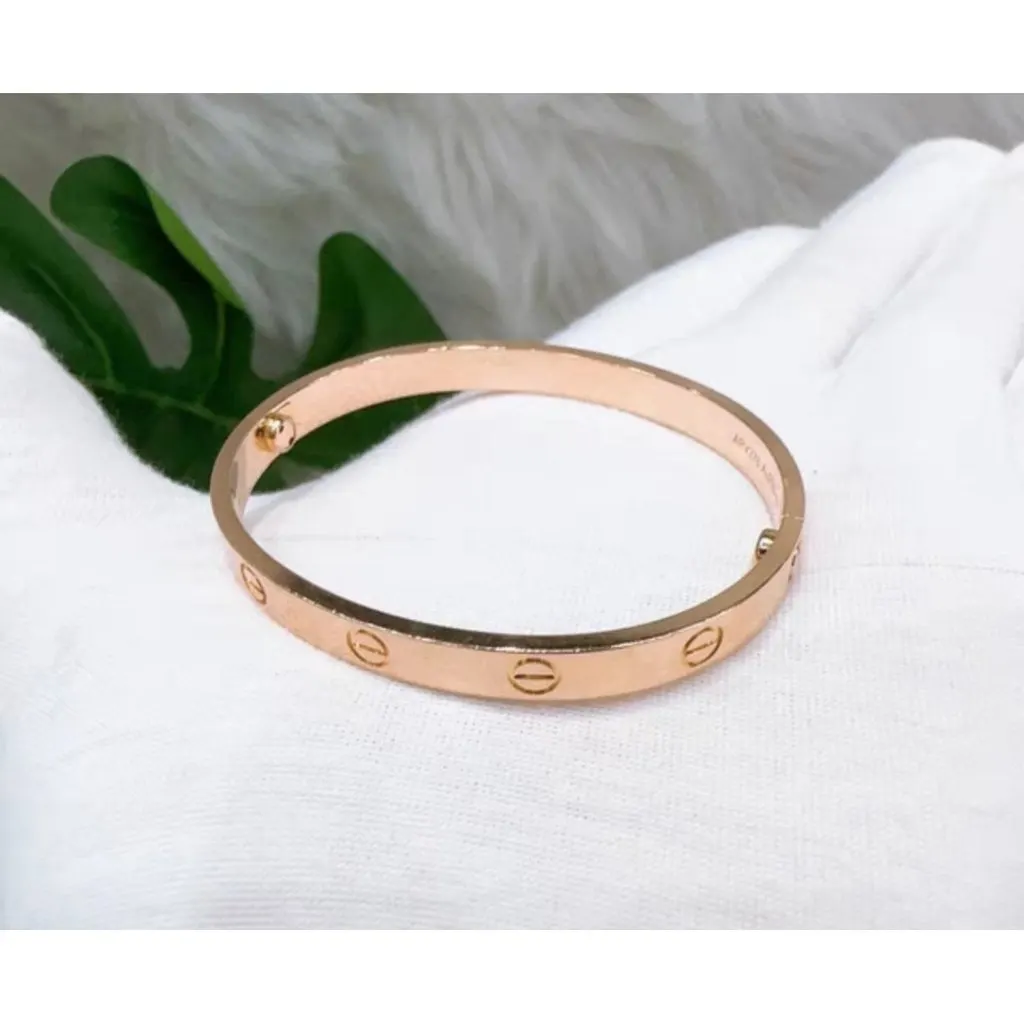 Cartier Love Pink Gold Bracelet MultiColor Very good - Back View