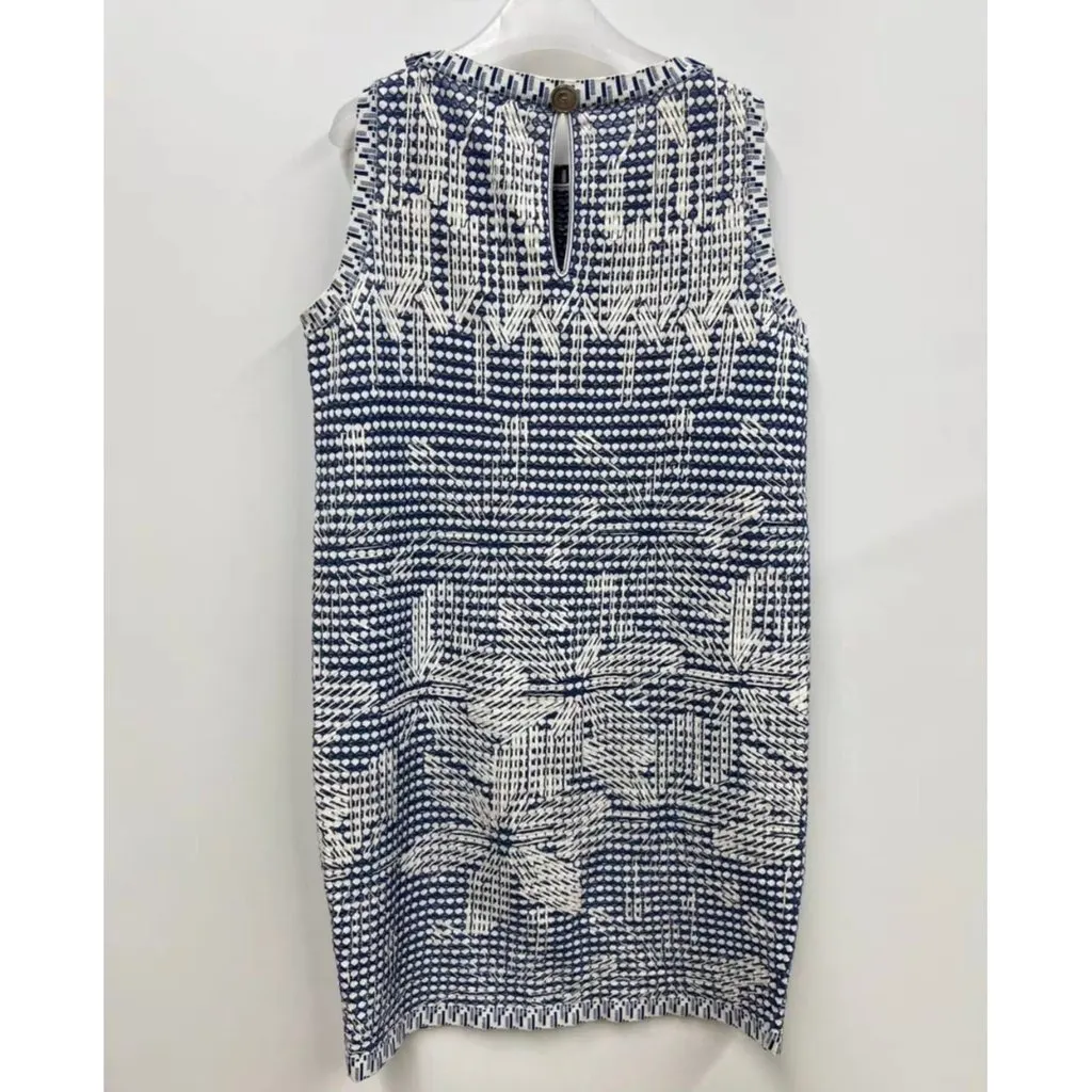 Chanel Navy Synthetic Dress Navy Good - Back View