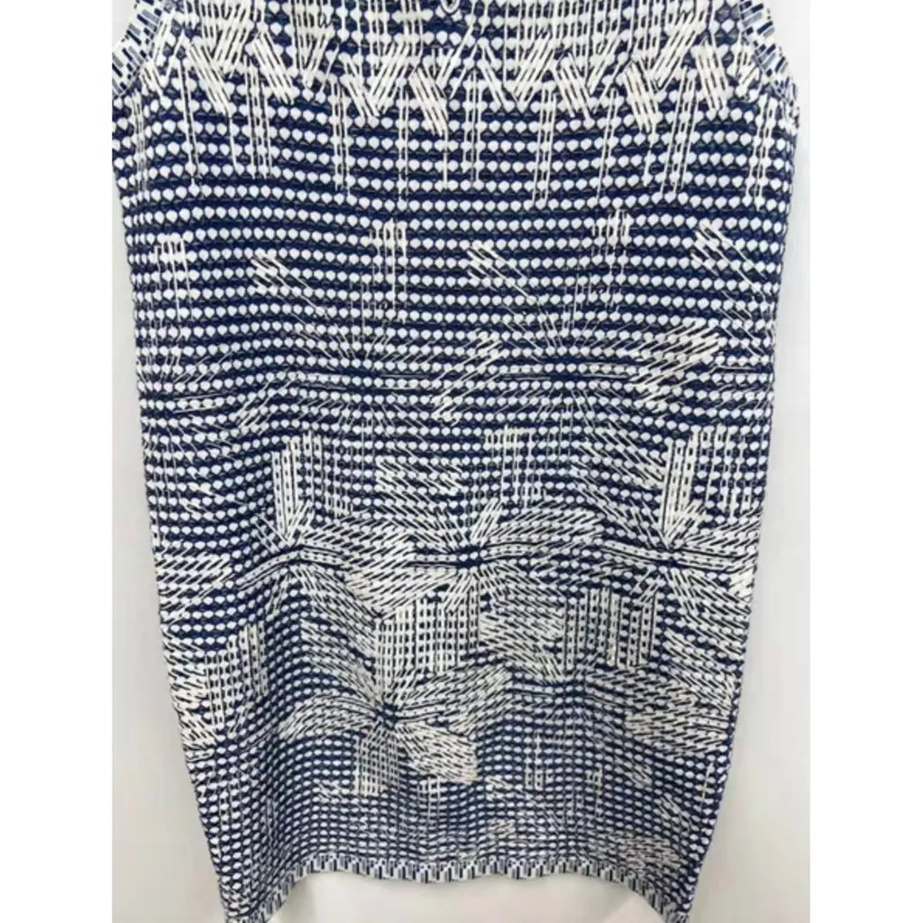 Chanel Navy Synthetic Dress Navy Good - Model View