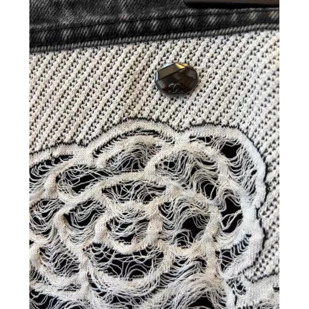 Chanel Cotton Skirt MultiColor Cotton Very good - Back View