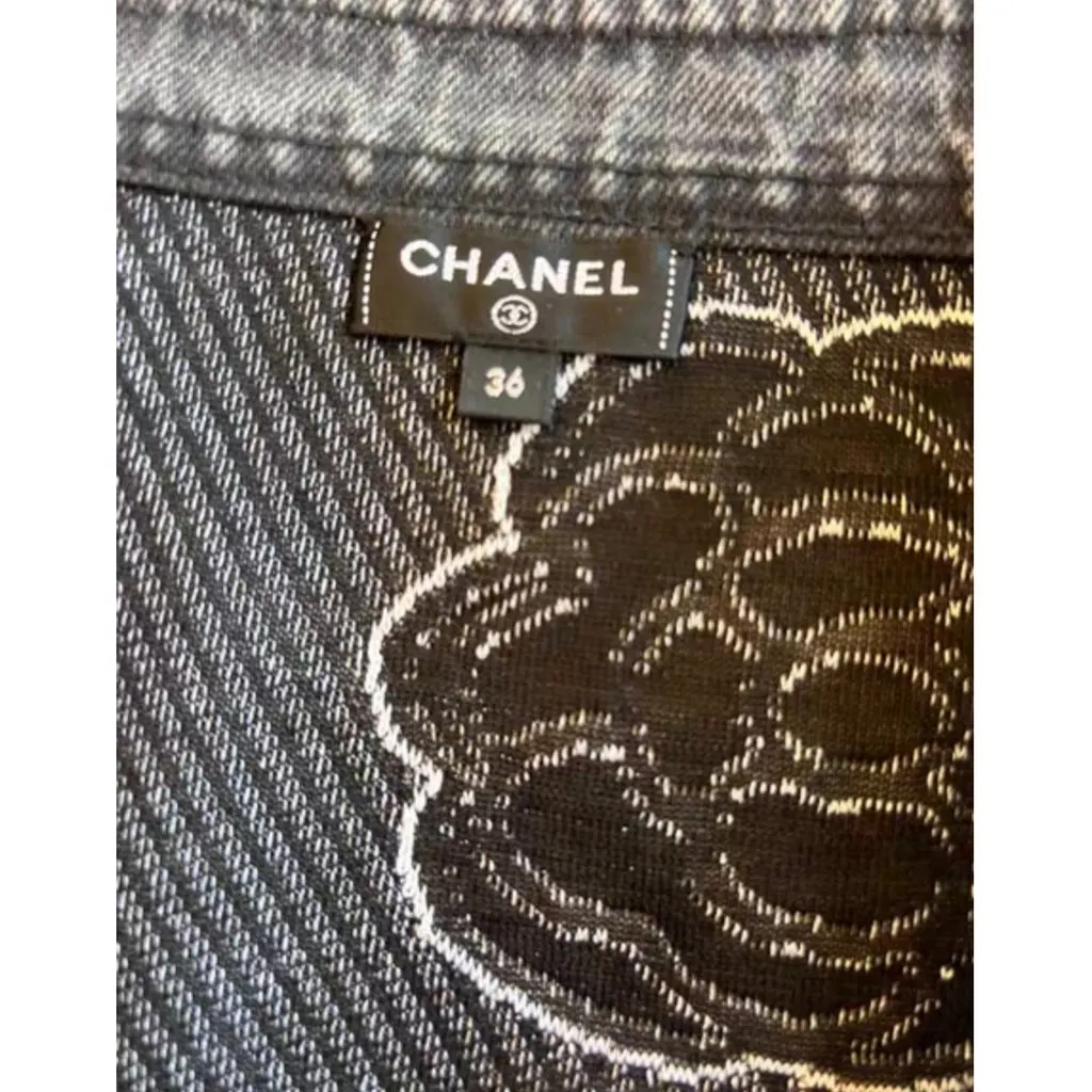 Chanel Cotton Skirt MultiColor Cotton Very good - Model View